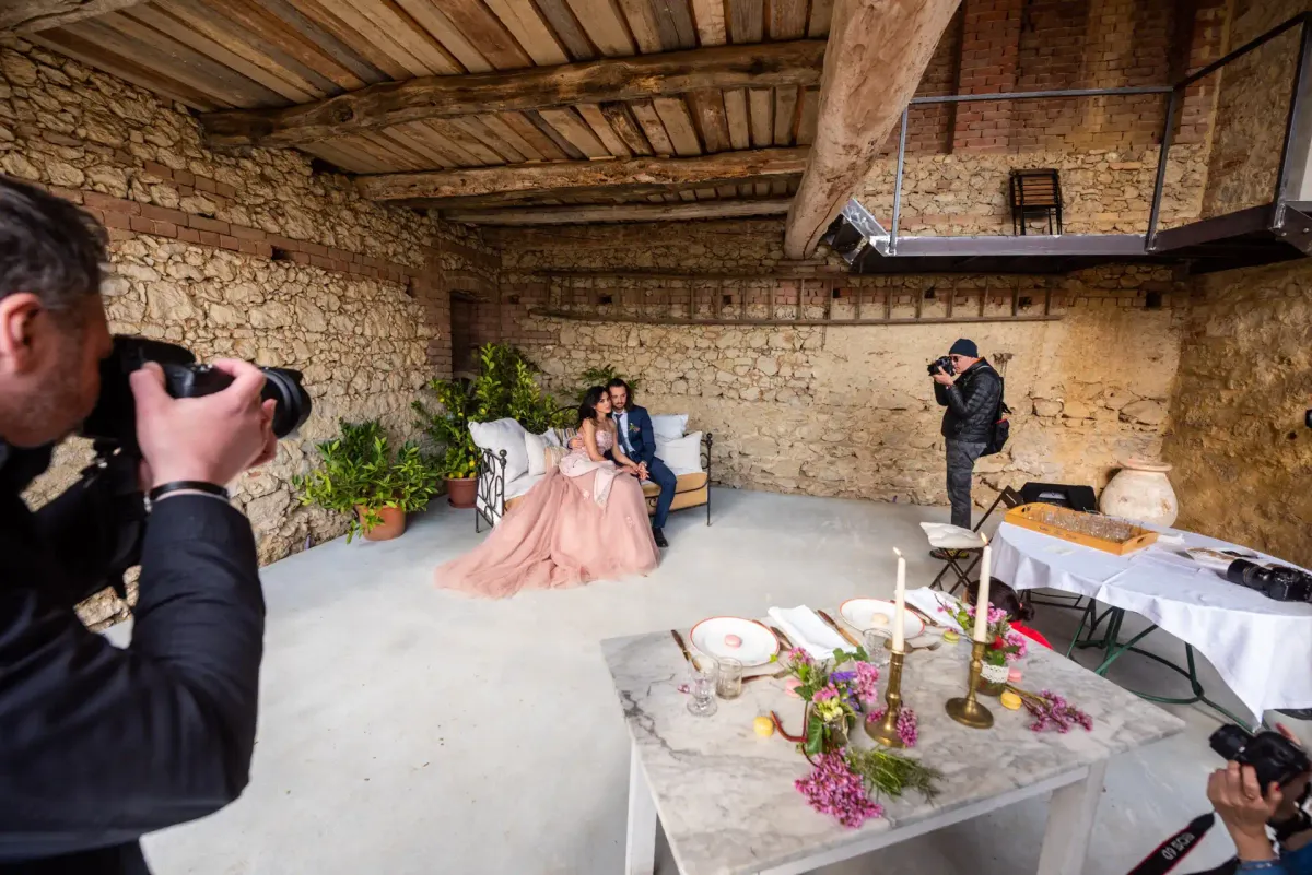 Workshop wedding photography con Elisabetta Rosso ritratto coppia sposi