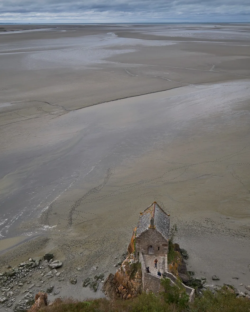 Mont-Saint-Michel: lettura compositiva di una fotografia