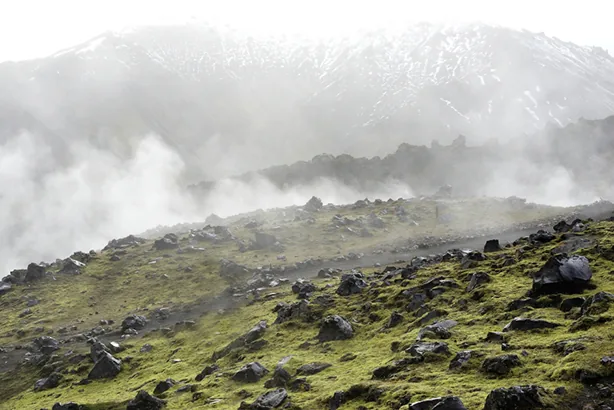 In cammino verso il vulcano: lettura compositiva di una fotografia